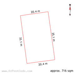 113 Antill Street, Downer 2602 ACT land size