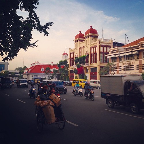  ...    ...      #Travel #Surabaya #Indonesia #Old #New #Building #Street #Car #Peoples ©  Jude Lee