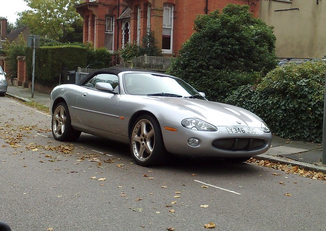 2001 silver convertible jaguar xkr uksenator