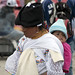 Donna nativa con bambino (Mercado indigeno di Saquisilí)