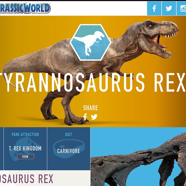 JURASSIC WORLD.                        Plan your trip to #JurassicWorld to see T. rex, the most feared predator ever to walk the earth. http://au.jurassicworldintl.com/dinosaurs/tyrannosaurus-rex/