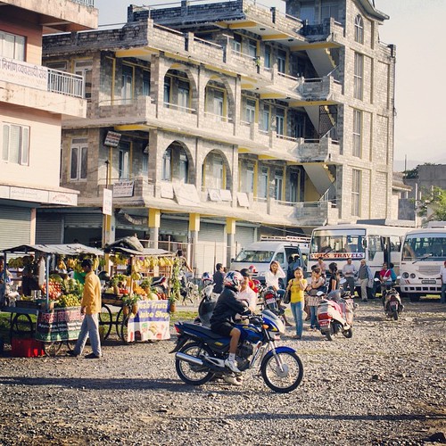   ... 2009   ...     #Travel #Memories #2009 #Pokhara # #Nepal    ... #Bus #Terminal #Peoples #Stall ©  Jude Lee