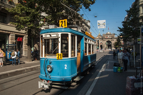 Zurich Old Tram ©  Konstantin Malanchev