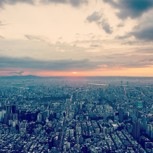     ... 2010      #Travel #Taipei #Taiwan #2010 #Memories #Modern #Building #101 #City #View #Sky #Cloud #Sunset ©  Jude Lee