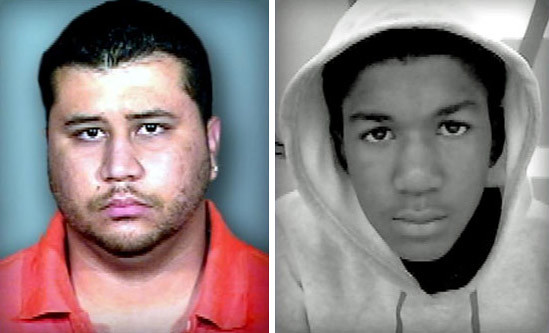 GEORGE ZIMMERMAN and Trayvon Martin