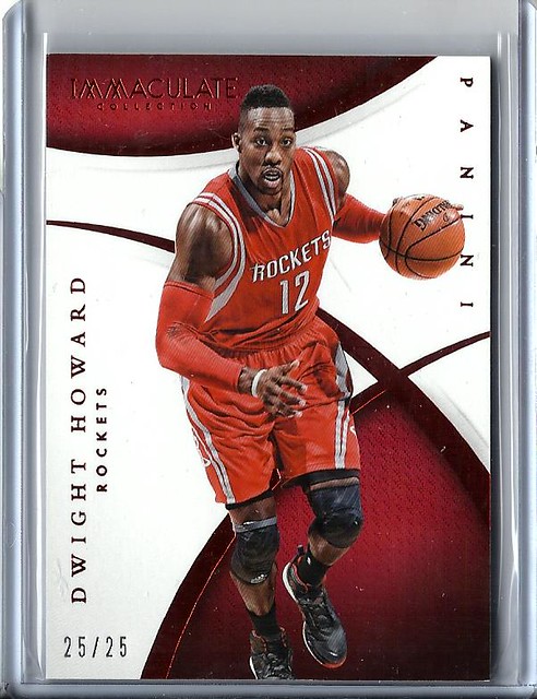 Dwight Howard Immaculate Base Red Parralel