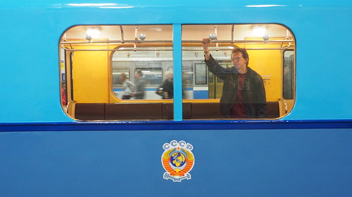 Moscow metro G 530 museum car ©  trolleway