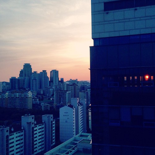  ...     ...       ... #Seoul #Gangnam #Sunset #Sky #Buildings #Window #Sun ©  Jude Lee