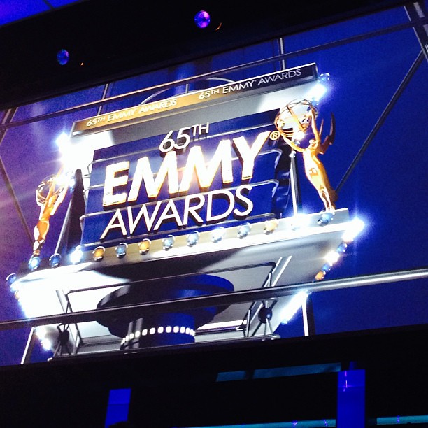 How did I manage to score front row seats to this thing? Wow!!! #emmys