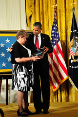 White House Medal of Honor ceremony for Specialist 4 Leslie H. Sabo Jr. [Image 11 of 18]