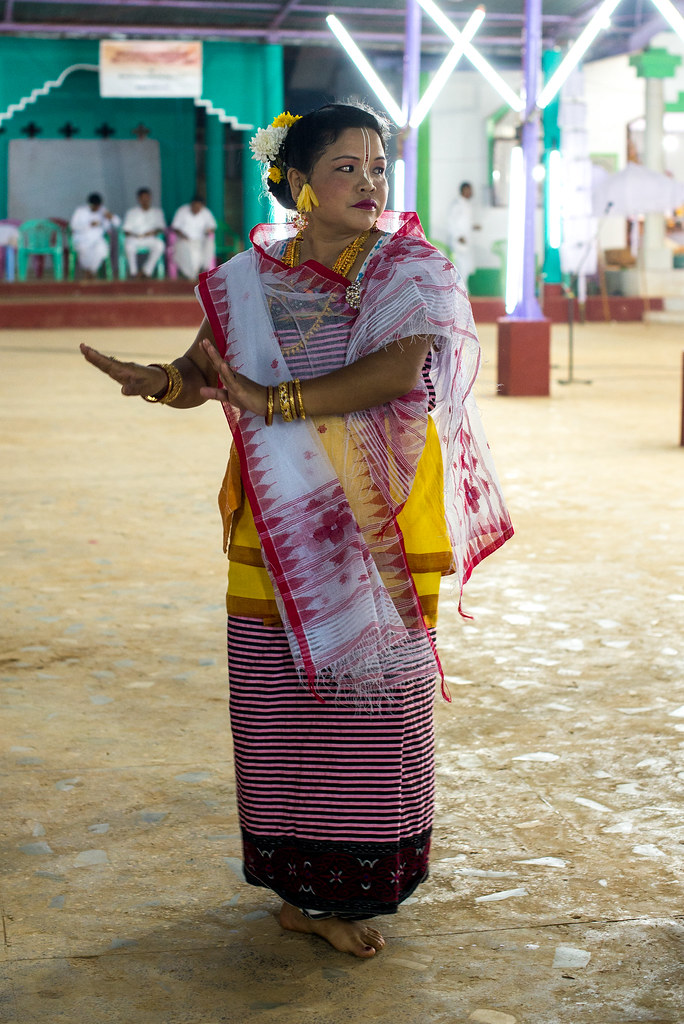 Traditional Manipuri dancing