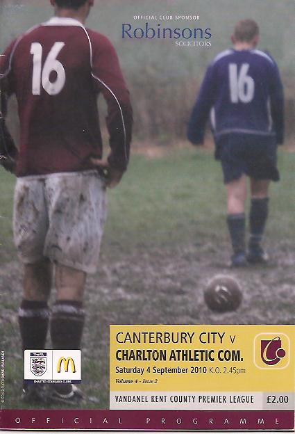 Canterbury City v Charlton Athletic Community