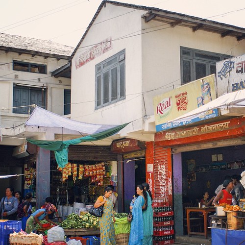   ... 2009   ...    #Travel #Memories #2009 #Waling #Nepal       #Market #Peoples #Restaurant ©  Jude Lee