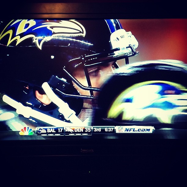 First night of football season and its disappointing #ravens #broncos #nfl