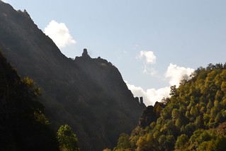 Mutso towers visible from approach road