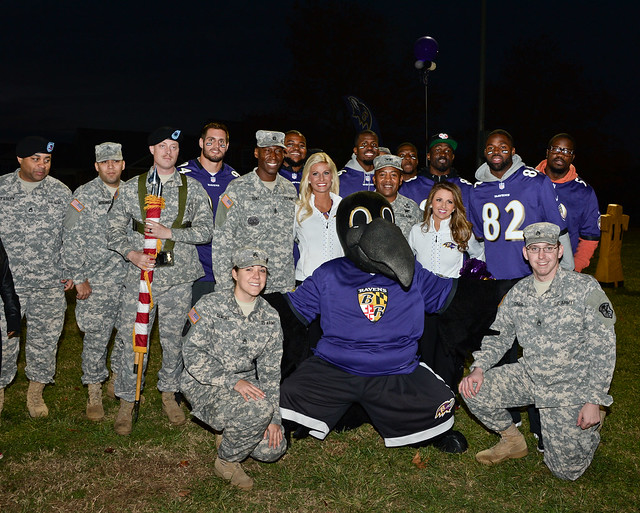 The Ravens and NFL Play 60 visit APG