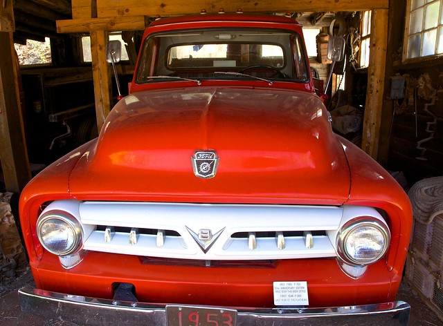 arizona usa car classiccar automobile jerome goldkingmineghosttown 1953fordf350