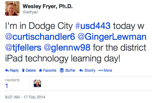 Dodge City iPad Technology Learning Day by Wesley Fryer, on Flickr