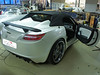 Opel GT mit SLR-Akustik-Verdeck von CK-Cabrio Montage