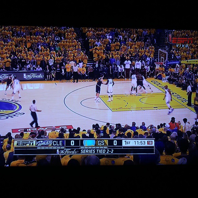 Game 5 (GSW 2-2 CLE) Cleveland Cavaliers vs Golden State Warriors #NBAFinals