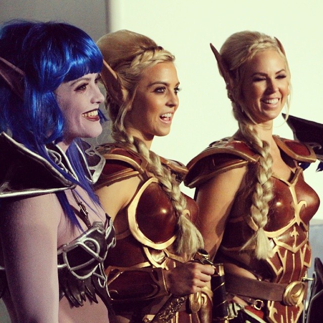 Lady Elves #blizzcon #warcraft #cosplay