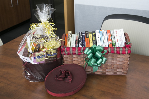 Library- Books & Chocolate Basket C