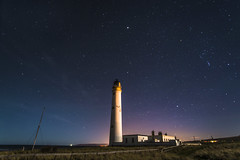 Stars at Barns Ness Lighthouse