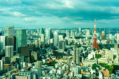 Panoramic View of the City of Tokyo