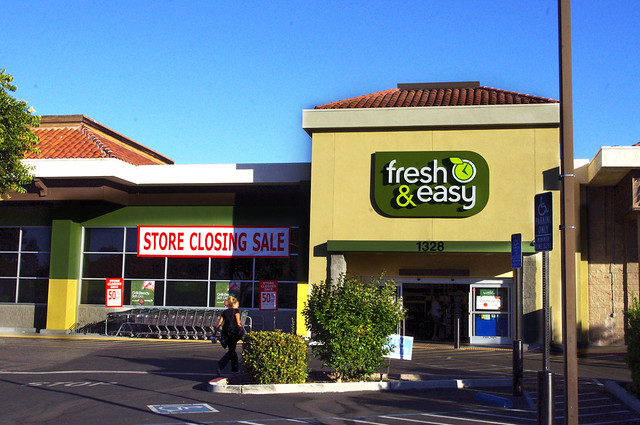 Fresh and Easy Market Closure San Jose, California