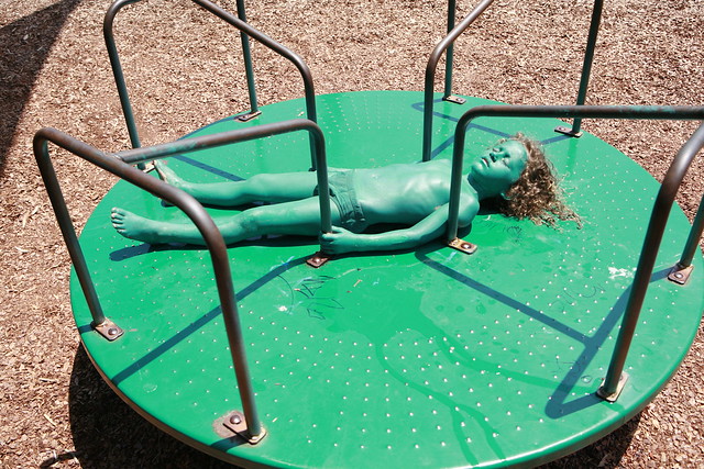 Bodypainting Child park