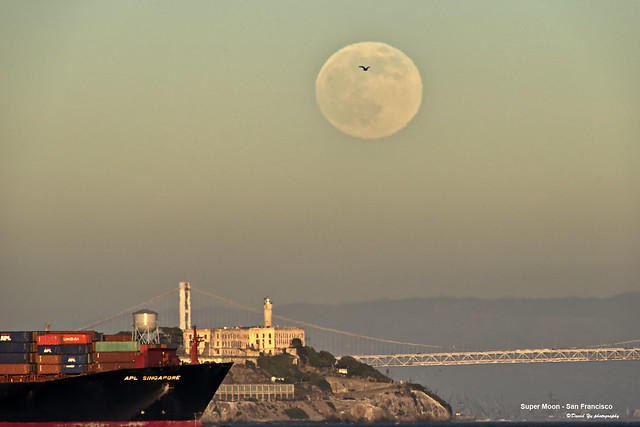 Super Moon - San Francisco