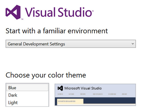 Visual Studio 2013 color theme