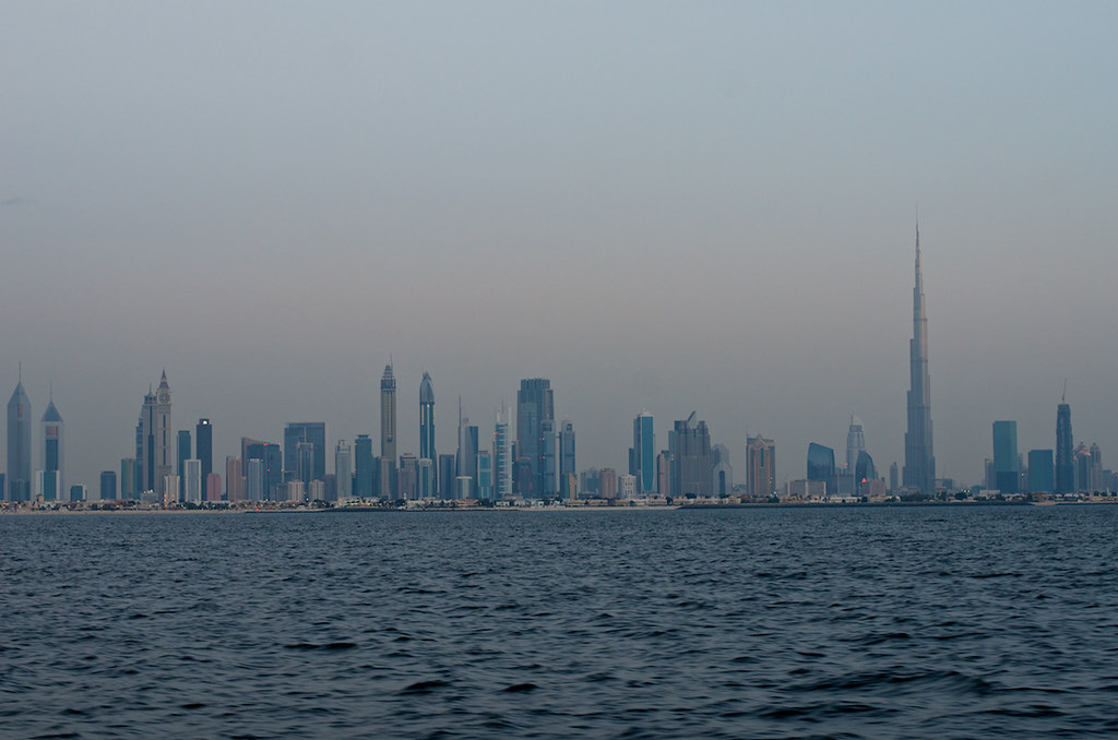 : Dubai Skyline - First lights