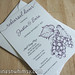 Purple Grapes Winery Custom Wedding Rehearsal Dinner Invites Invitations <a style="margin-left:10px; font-size:0.8em;" href="http://www.flickr.com/photos/37714476@N03/11969520366/" target="_blank">@flickr</a>