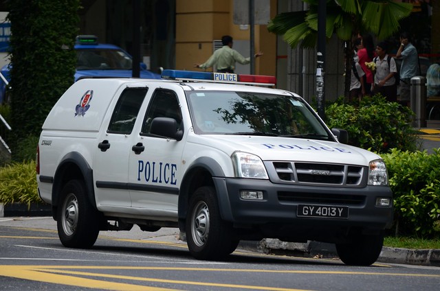singapore spf isuzu dmax singaporepoliceforce fastresponsevehicle