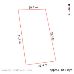 135 Antill Street, Downer 2602 ACT land size