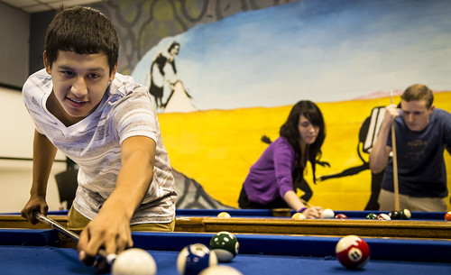 Students playing pool_edit
