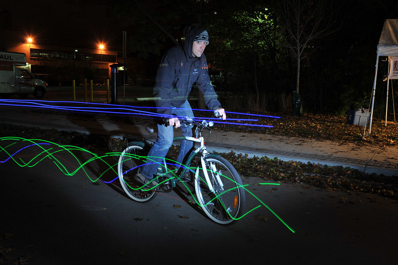 NightShift light bike photo booth 245