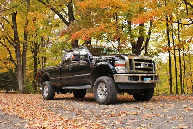 fall ford truck lifted f250 powerstroke 2013