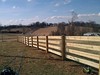 4 Board Plank Farm Fence