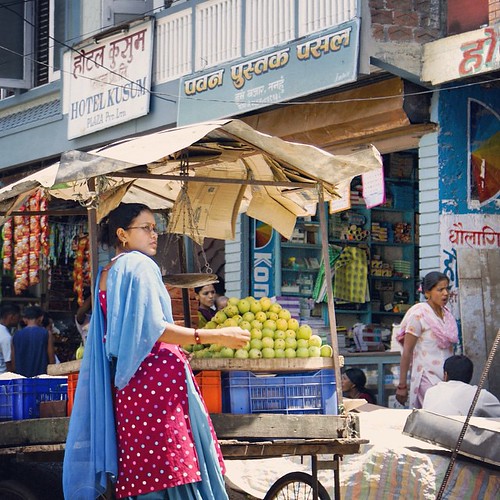   ... 2009   ...    #Travel #Memories #2009 #Waling #Nepal       #Market #Peoples #Street #Stall ©  Jude Lee
