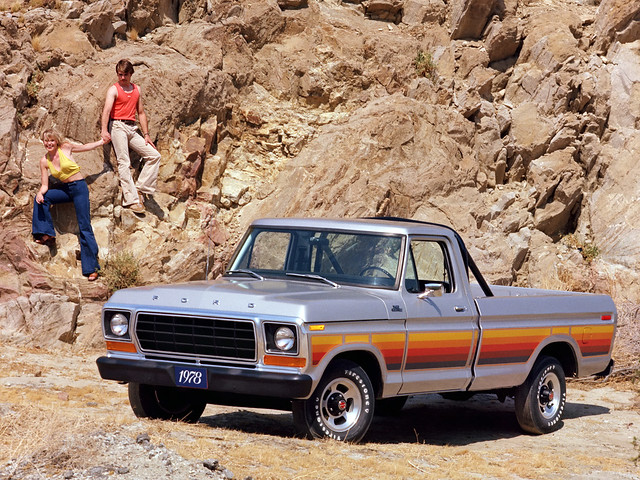 ford pickup f100 1978 custom styleside