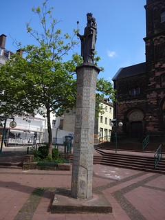 Neunkirchen, Saarland (state of Germany), Mariensäule (colonne de Marie, columna de María, column de Mary, colonna di Maria) - Marienplatz