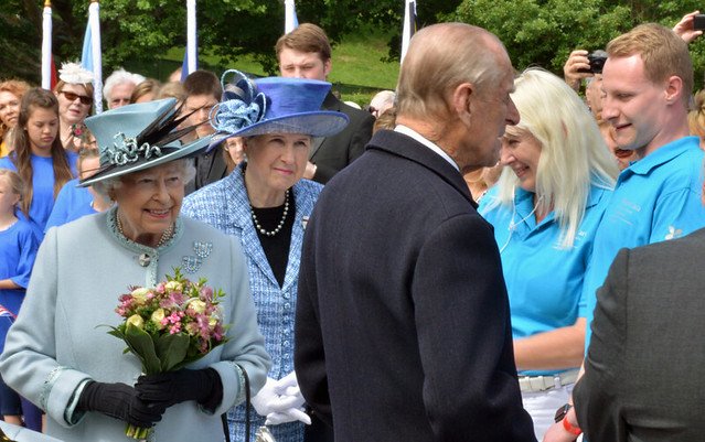 The Queen and Duke of Edinburgh at Runnymede