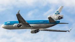 KLM MD-11 departing from runway 24 • <a style="font-size:0.8em;" href="http://www.flickr.com/photos/125767964@N08/15309577891/" target="_blank">View on Flickr</a>
