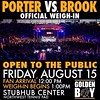LIVE Dont miss todays FREE #Livestream: SHAWN #PORTER VS. KELL #BROOK Official Weigh-In, beginning at 4:PM ET/1:PM PT.. Click the link in the BIO or visit www.ThePugilistReport.com/LIVE❗️   #PorterBrook #StubHub #boxing #boxeo #sports #GoldenBoy #Show