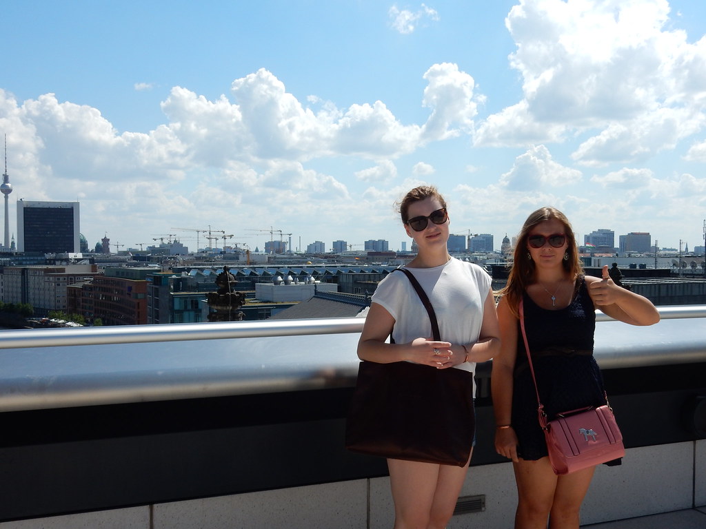 On top of the Reichstag