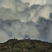Arthurs Seat Summit and Clouds