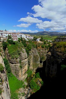 Ronda, Spain - view from the 'Puente Nuevo'