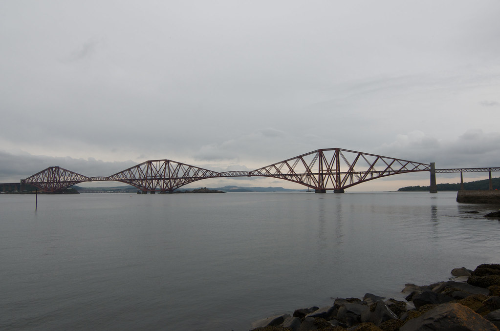 : Early morning at 4th Railway Bridge, Queensferry